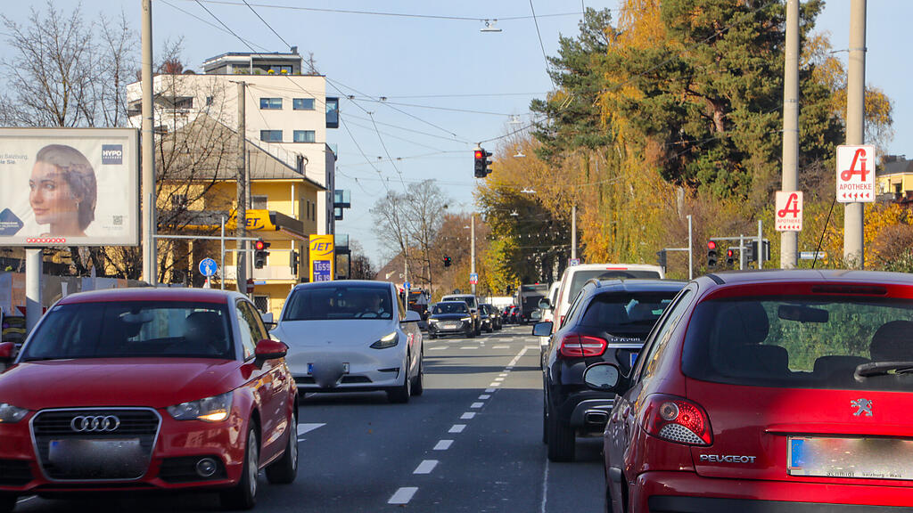 Auffahrunfall Salzburg-Mitte