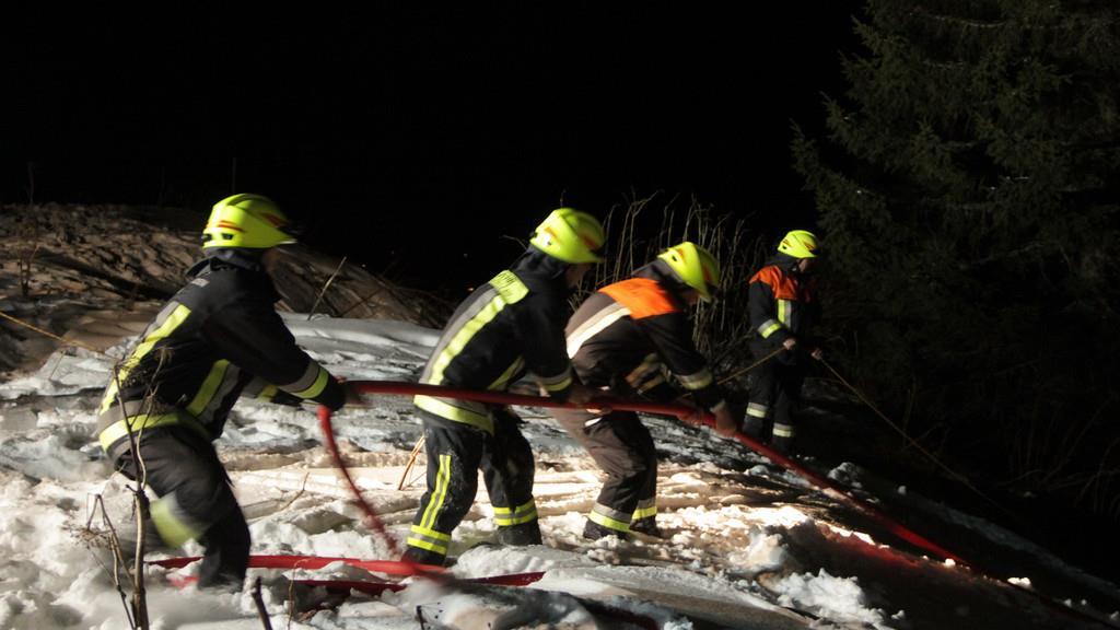 Brand am Rossfeld