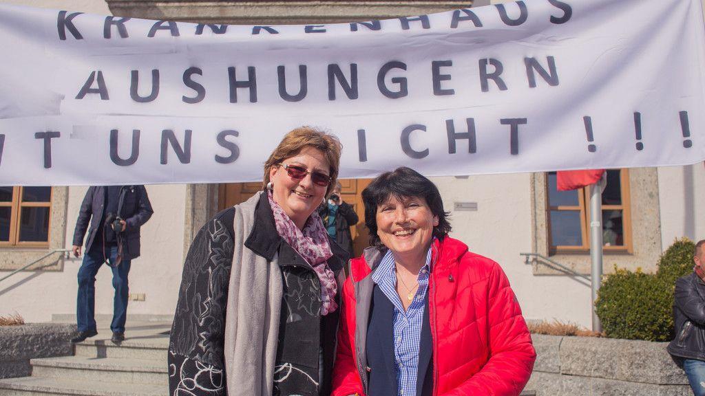 Demo für Krankenhaus in Mittersill