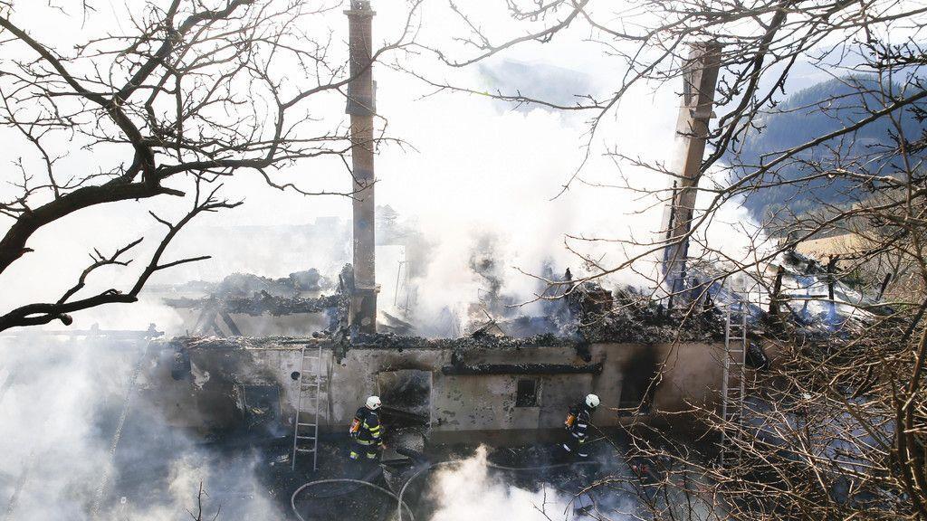 Bauernhaus in Köflach abgebrannt