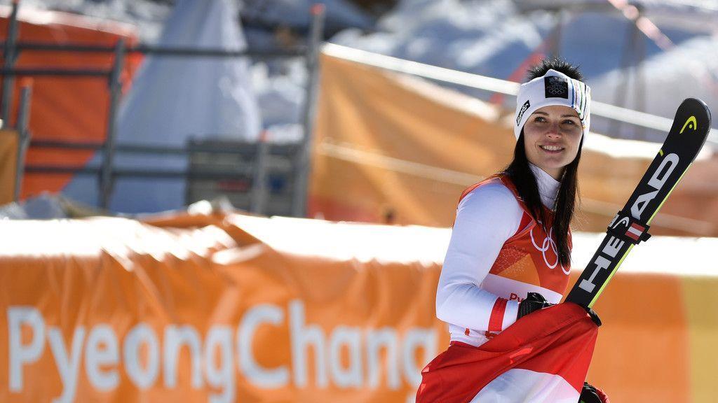 Olympia: Anna Veith holt Super-G-Silber