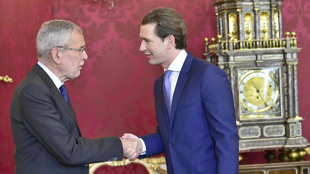 Unterschiede bei der Spendenbilanz von Van der Bellen und Kurz