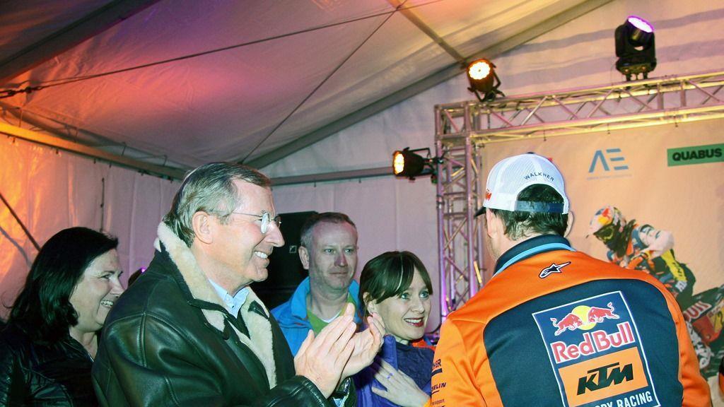 Dakar-Champion Matthias Walkner wird in Kuchl gefeiert I