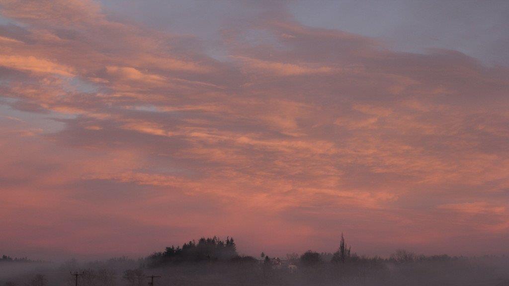Sonnenaufgang im Rupertigau