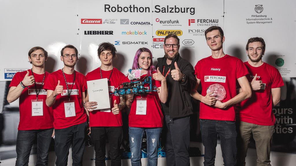 Bilder vom Robothon-Wettbewerb