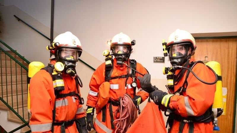 Feuerwehrübung in Grödig
