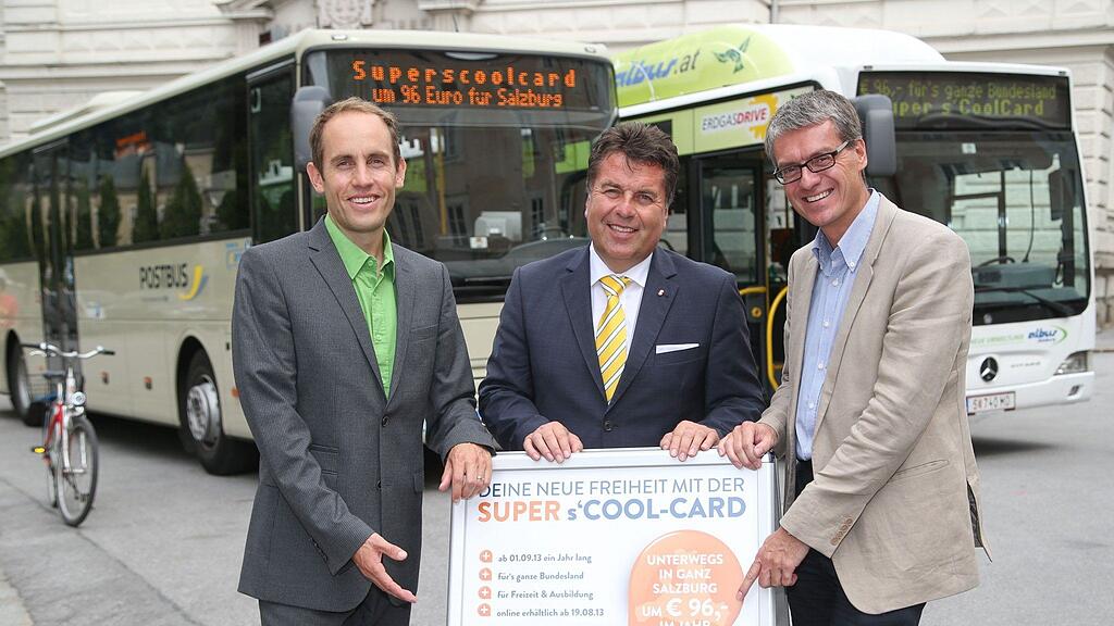 Die neue Super s'Cool-Card kommt Salzburgs Jugend zugute.