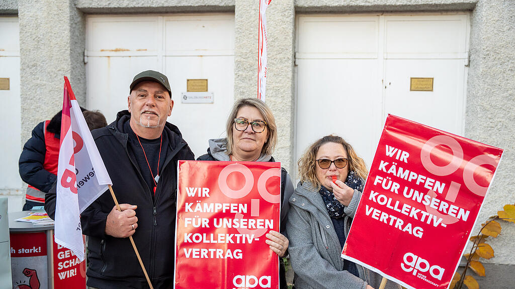 Pflege-Demo in Salzburg