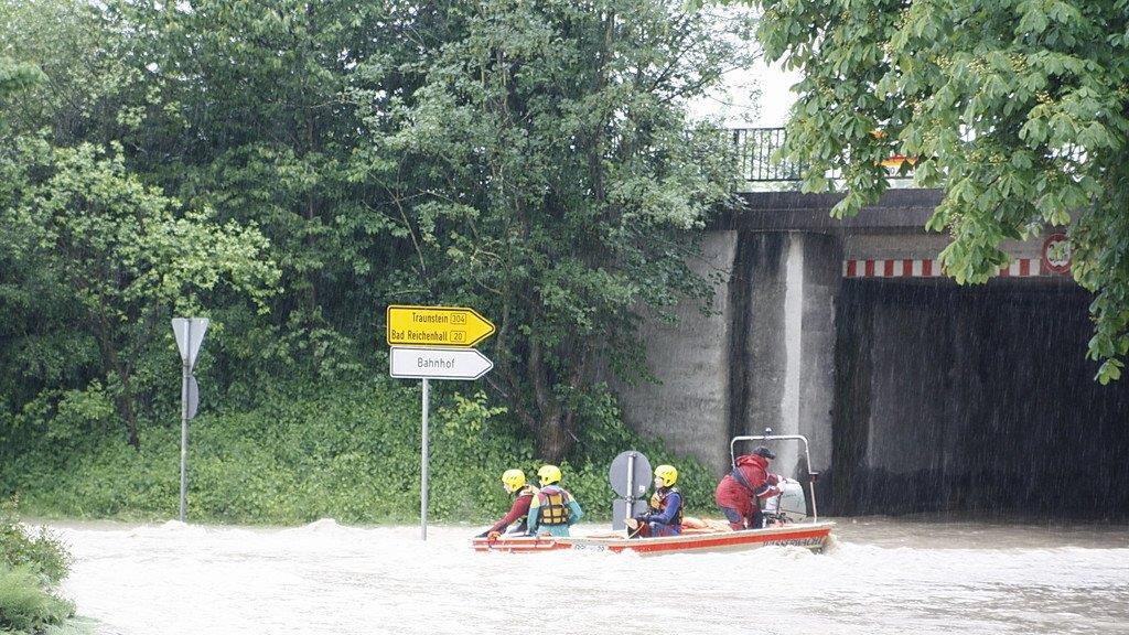 Hochwasser in Freilassing, II