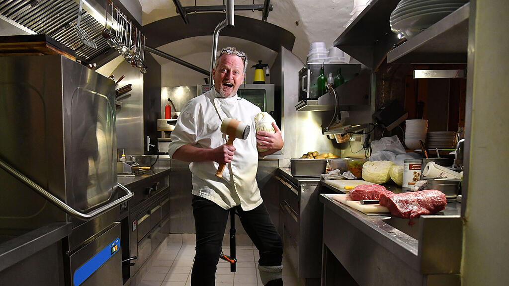 Peter Lammer ist Koch und Co-Chef im "Johanneskeller" in der Salzburg Altstadt.