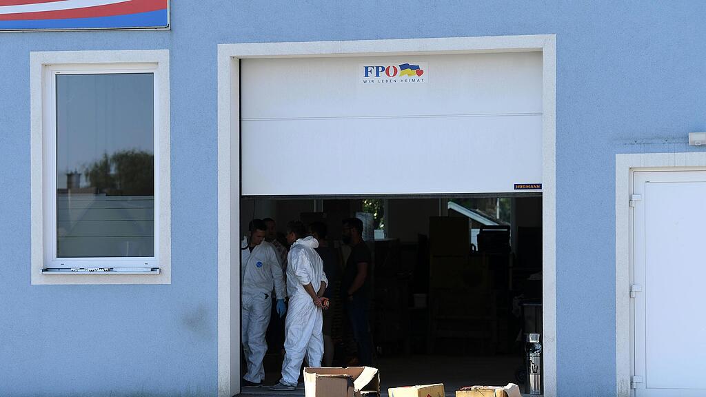 FPÖ, brand, Niederösterreich, St. Pölten