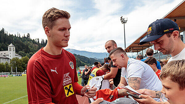 Siebenhandl hat sich das CL-Finale im Teamcamp angeschaut