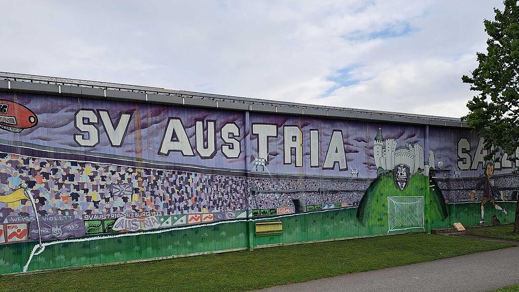 Austria Salzburg, Grafitti