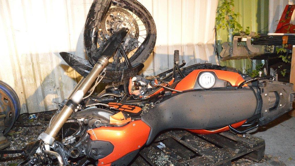 Motorradcrash in Seekirchen
