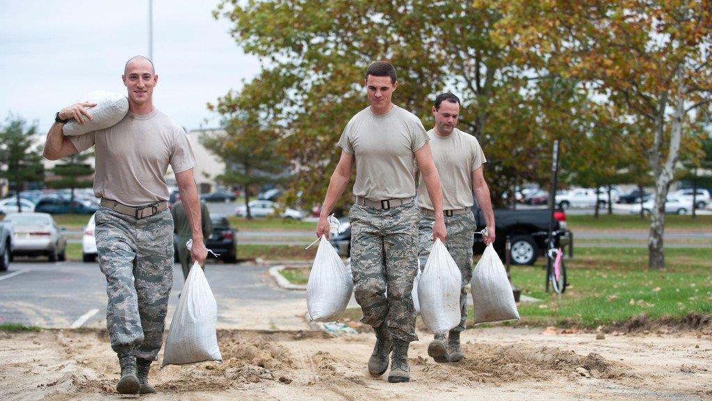 US-Ostküste: Warten auf Hurrikan Sandy