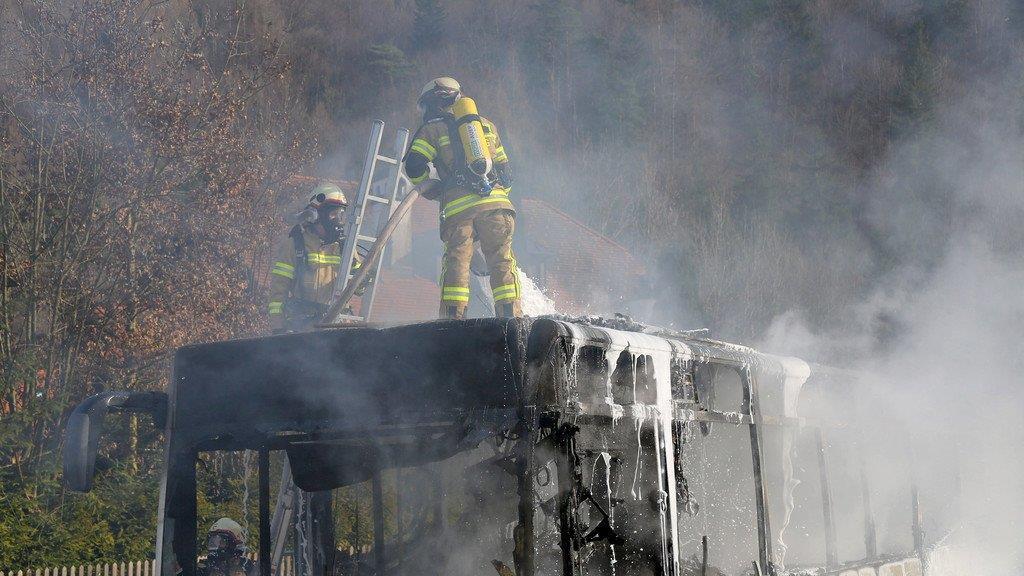 Bus ausgebrannt II