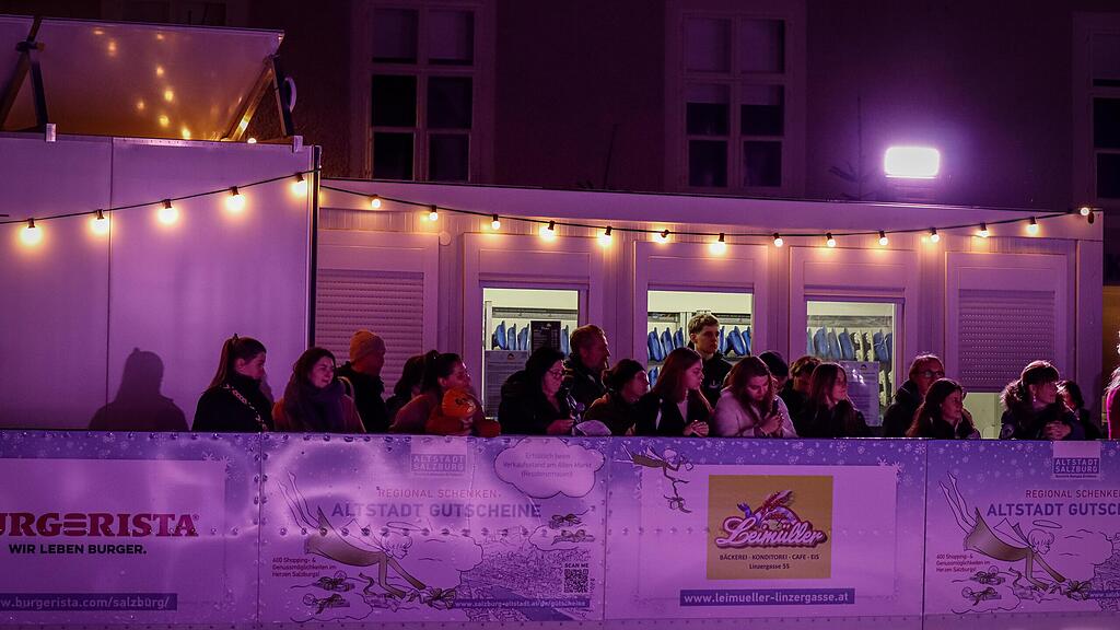 Die "Eiszauber" Er\u00f6ffnung am Salzburger Christkindlmarkt