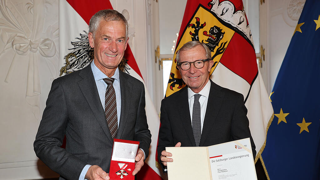Ehrungen vom Land Salzburg