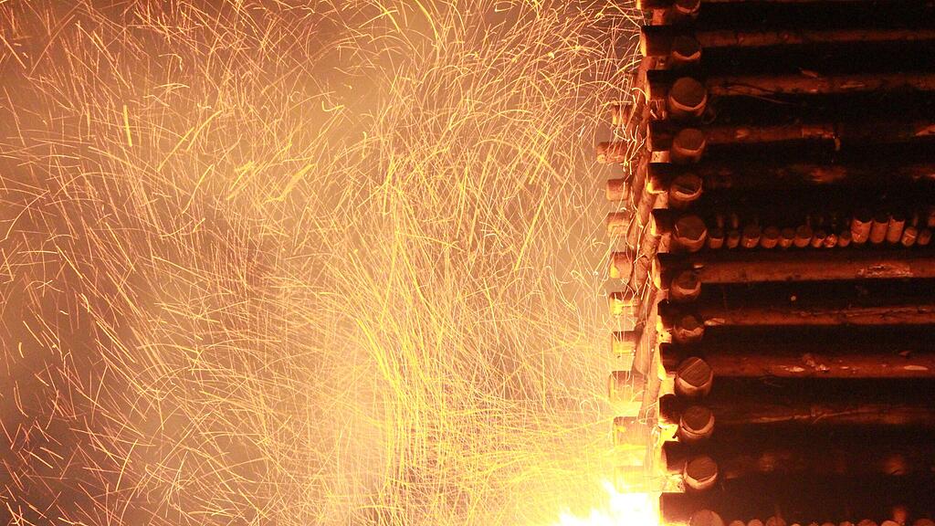 Osterfeuer Tamsweg und Thomatal