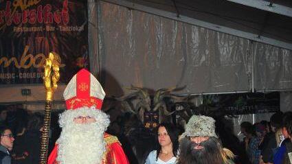 Krampus-Auflauf in St. Johann