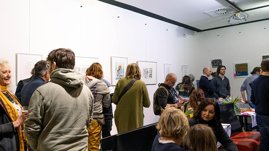 Ausstellung "Sich das Wohnen ausmalen" im Shakespeare