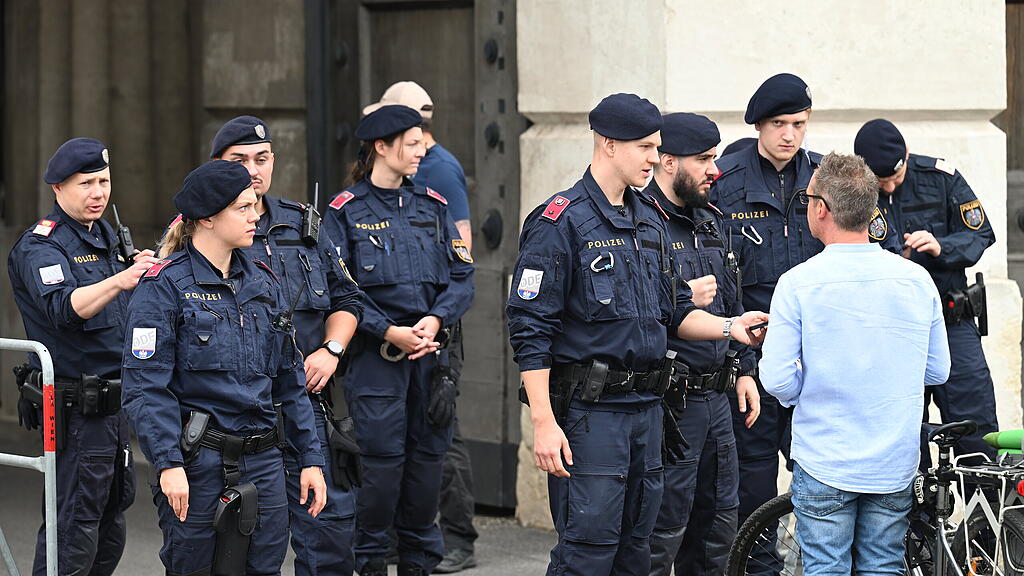 Selenskyj in Wien: Vorbereitungen und Absperrungen