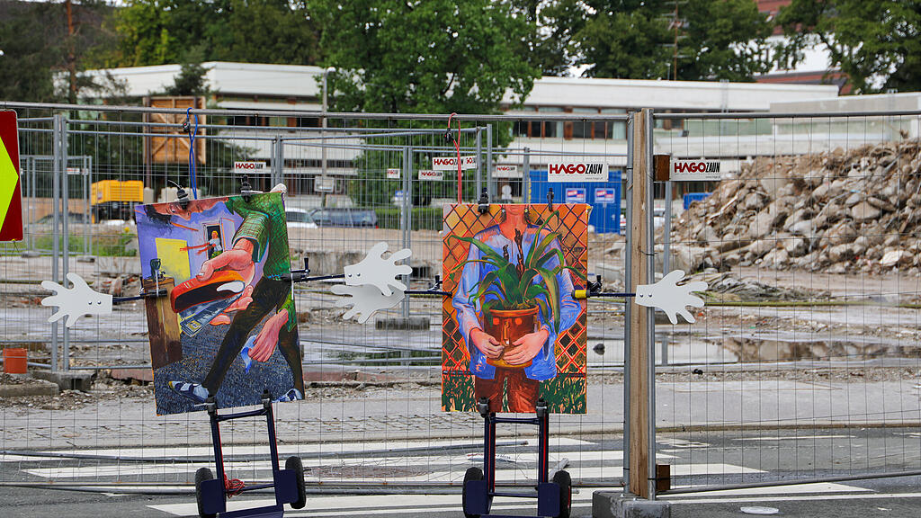 Baustelle LDZ: Kunstwerke
