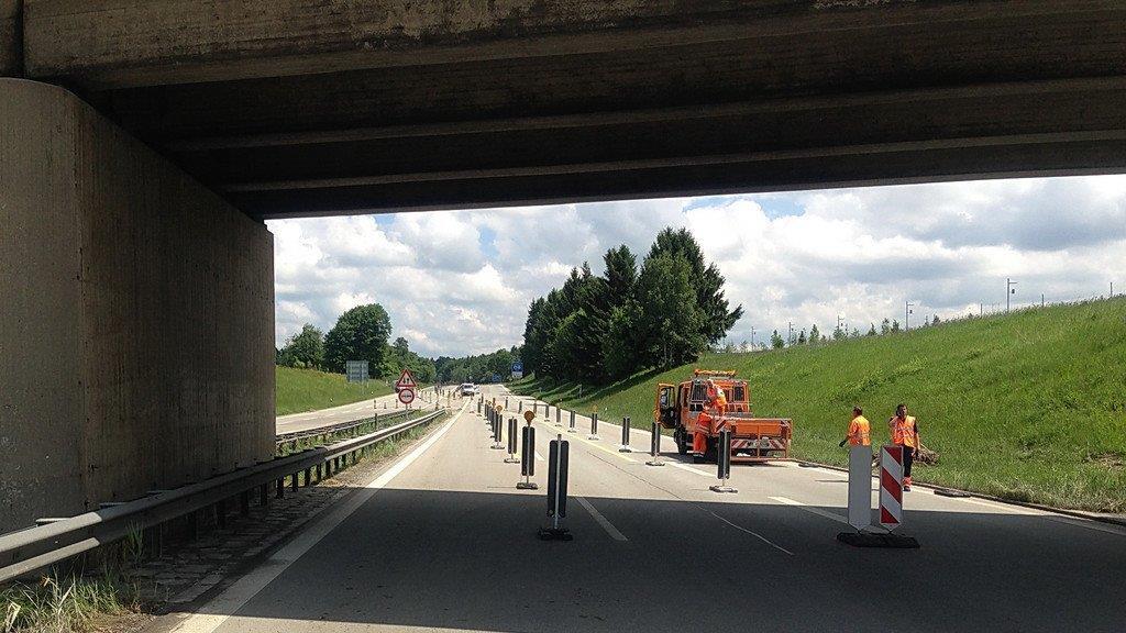 A8 wieder offen