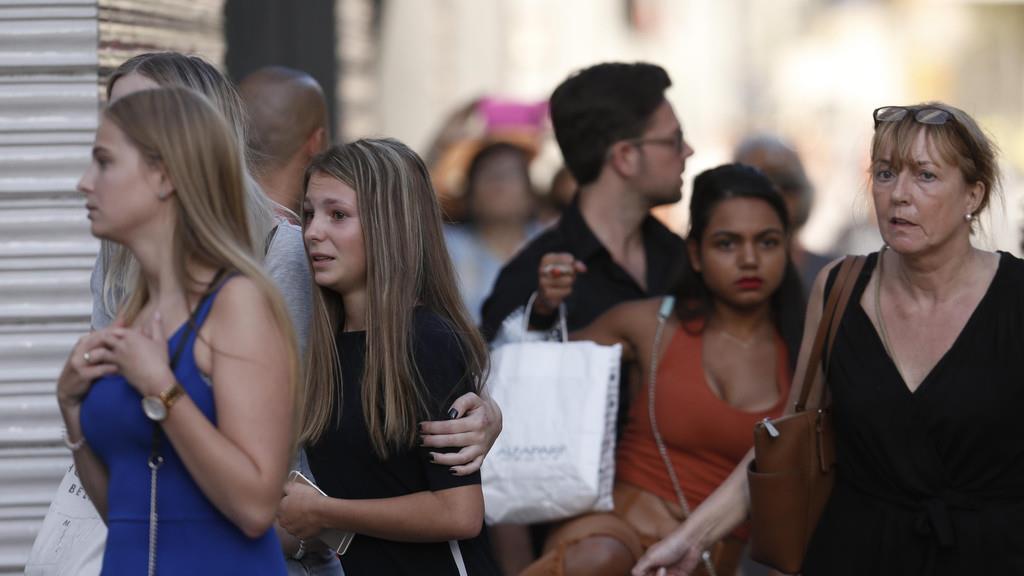 Schock und Trauer nach Anschlag in Barcelona