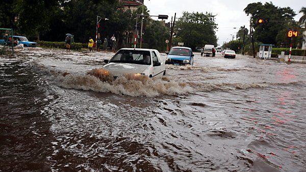 Überflutungen in Havanna