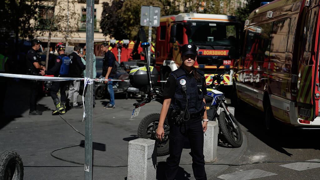 Gebäude stürzt in Madrid ein: Mehrere Tote