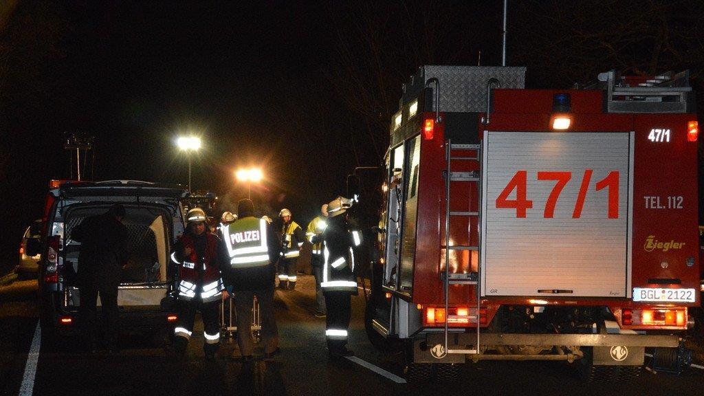 Tödlicher Crash auf B20