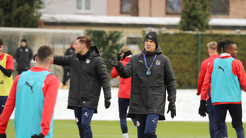 Red Bull Salzburg, Thomas Letsch, Kai Hesse, Karim Onisiwo, Trainingsstart