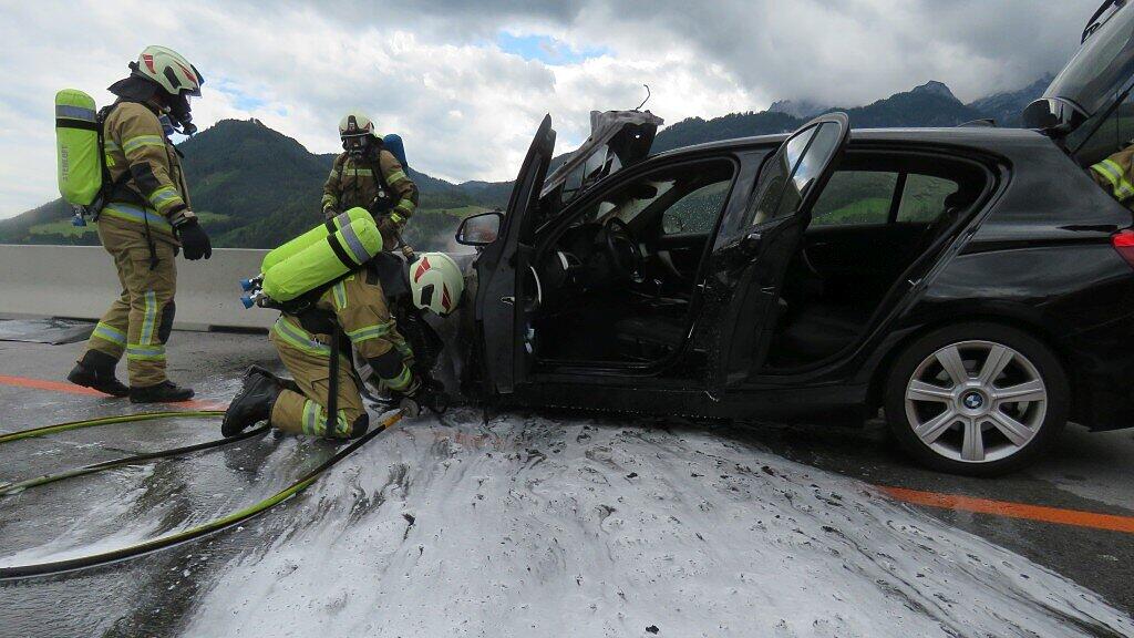 Brand, A1, Pfarrwerfen