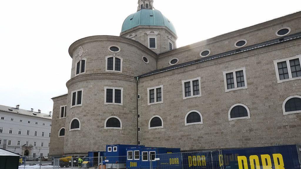 Umfangreiche Bauarbeiten am Residenzplatz