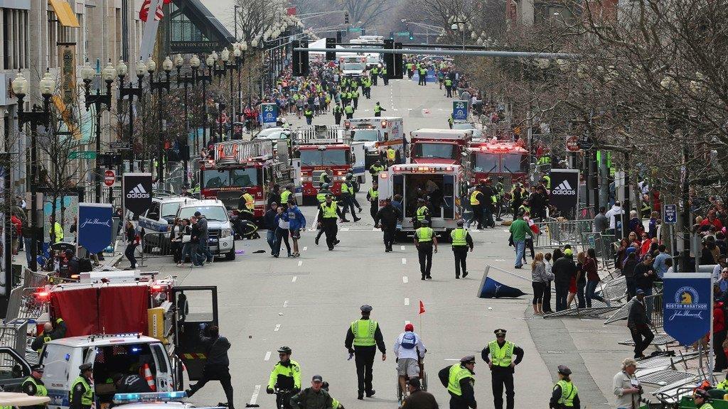 Explosionen bei Boston Marathon