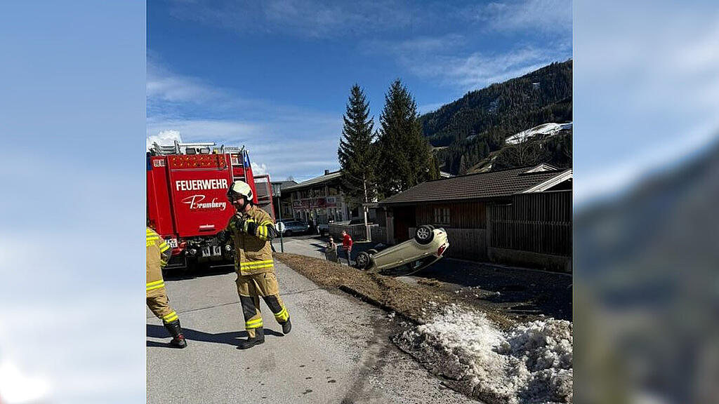 Pkw-Crash in Bramberg