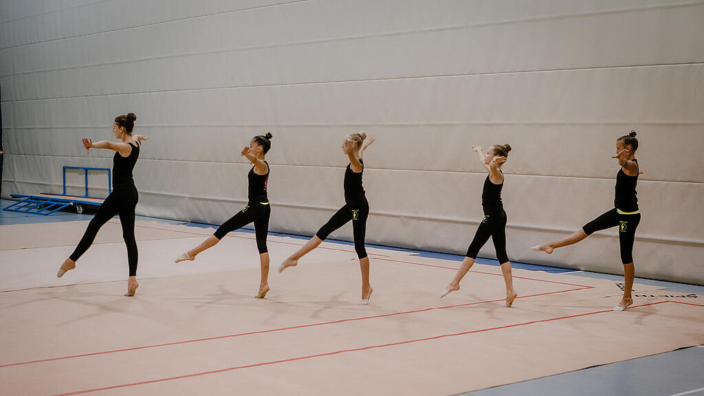 Sportportrait, Rhythmische Sportgymnastik, Salzburg