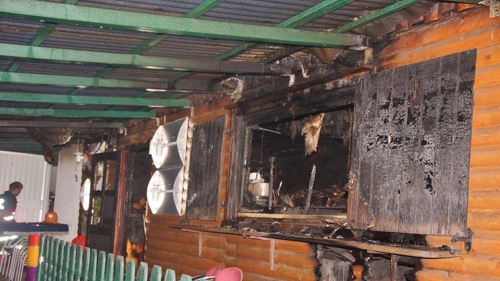 Der durch den Brand verursachte Schaden beträgt ca. 70.000 Euro.