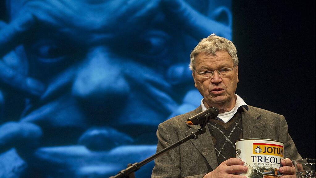 Gerhard Polt bei einer Preisverleihung im Jänner 2012