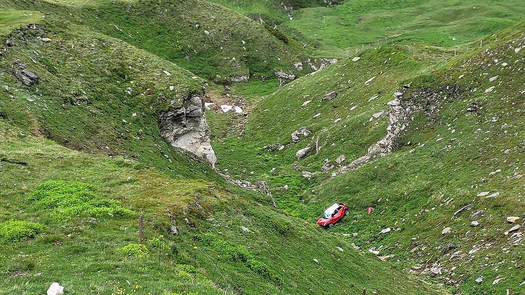 Pkw-Absturz an Großglockner Hochalpenstraße