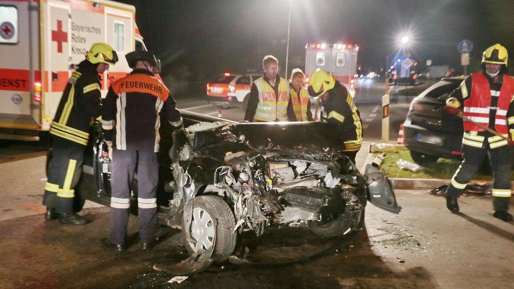 Unfall mit drei Schwerverletzten in Bischofswiesen