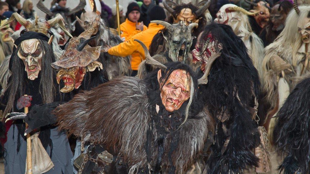 Krampuslauf auf Festung Salzburg