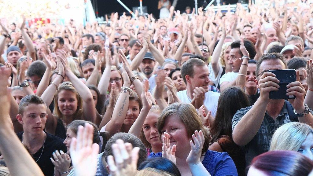 Xavier Naidoo live auf dem Residenzplatz