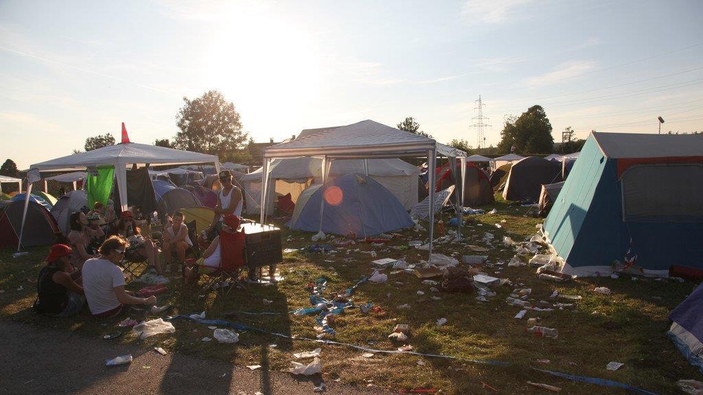 Stimmung am 4. Tag Frequency Festival