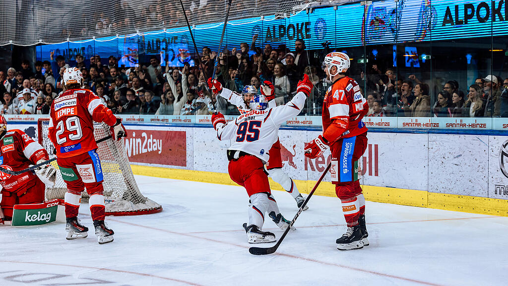 ICE Hockey League : EC Red Bull Salzburg gegen KAC