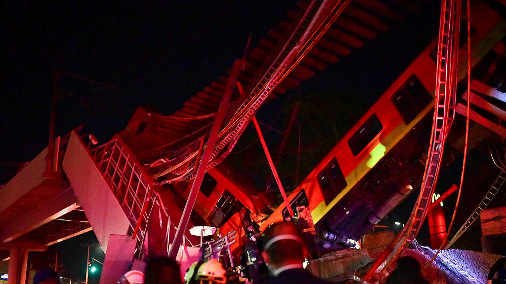 U-Bahn-Unglück Mexiko-Stadt am 3. Mai 2021
