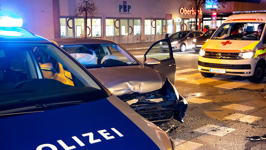 Unfall Münchner Bundesstraße