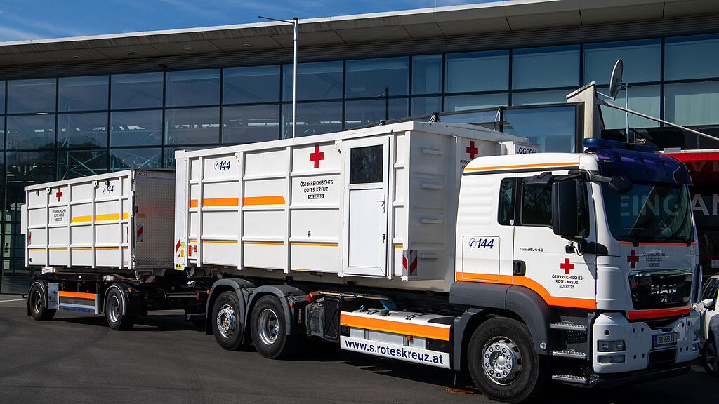 Ukraine-Hilfstransport aus Salzburg