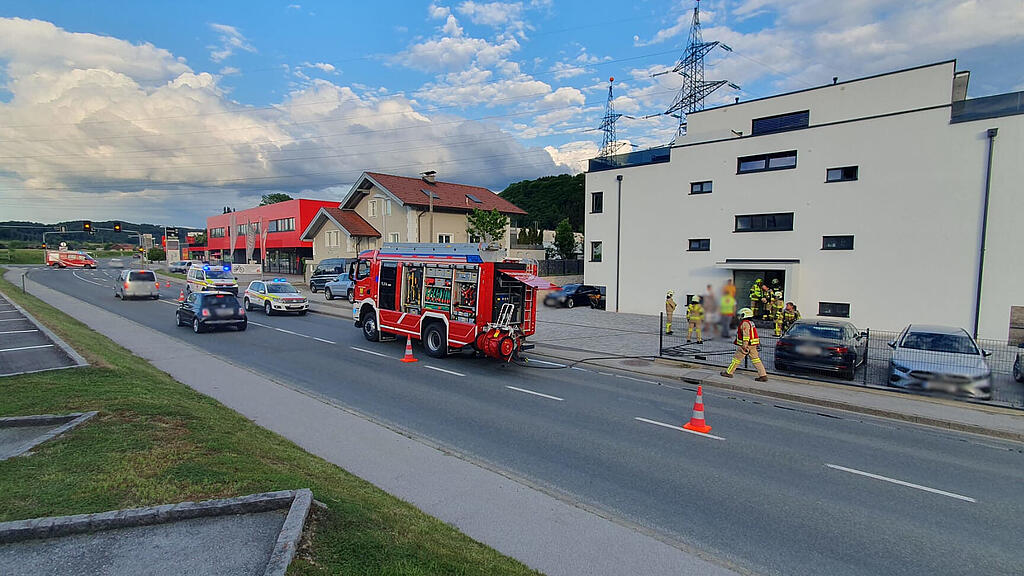 Mikrowellenbrand in Bergheim